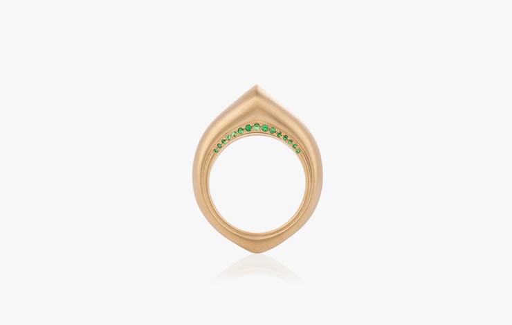 THE ARCH LUCK STRIPE BIG RING